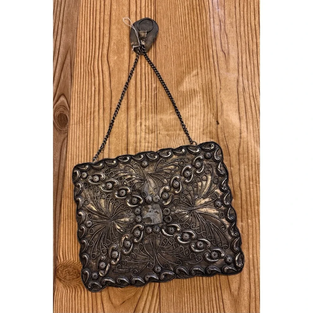 Vintage‎ Traditional Ornate Turkish Hanging Wedding Harem Mirror Chain